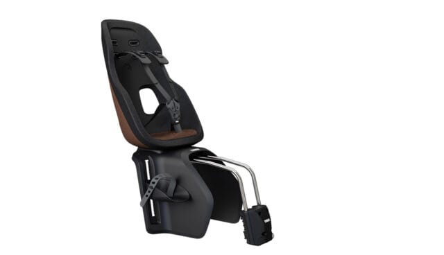 Thule Yepp Nexxt 2 Maxi, Παιδικό οπίσθιο κάθισμα σκελετού ποδηλάτου, Brown 12080256 - Image 4
