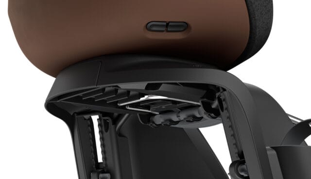 Thule Yepp Nexxt 2 Maxi, Παιδικό οπίσθιο κάθισμα σκελετού ποδηλάτου, Brown 12080256 - Image 6