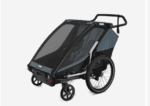 Thule Chariot Cab 2-seat multisport bike trailer, Dark Slate