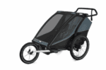 Thule Chariot Cab 2-seat multisport bike trailer, Dark Slate - Image 5