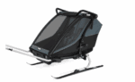 Thule Chariot Cab 2-seat multisport bike trailer, Dark Slate - Image 4