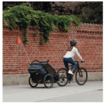 Thule Chariot Cab 2-seat multisport bike trailer, Dark Slate - Image 3